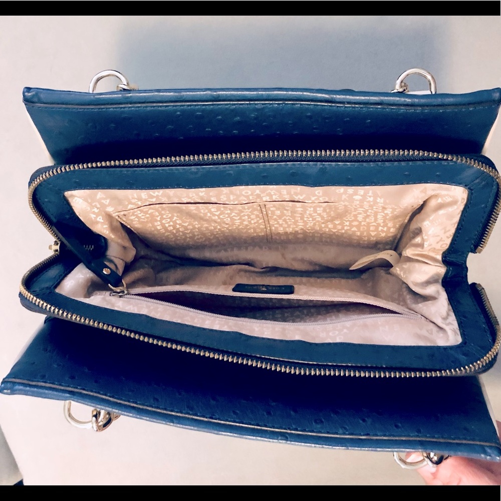 Authentic RARE Kate Spade Blue Bag - Like New - Picture 8 of 11